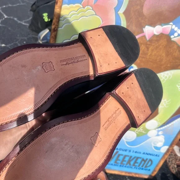 New black leather men’s loafer - Picture 3 of 5